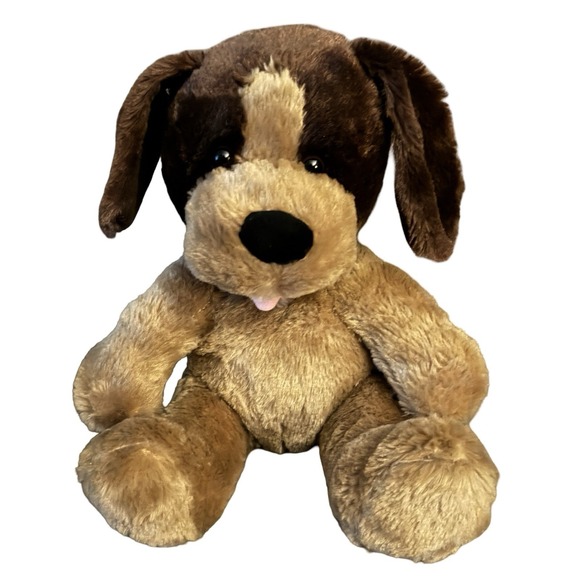 Build-A-Bear Other - Build a Bear BAB Brown Tan Puppy Dog Plush Stuffed Two Tone Soft‎ Stuffed Animal